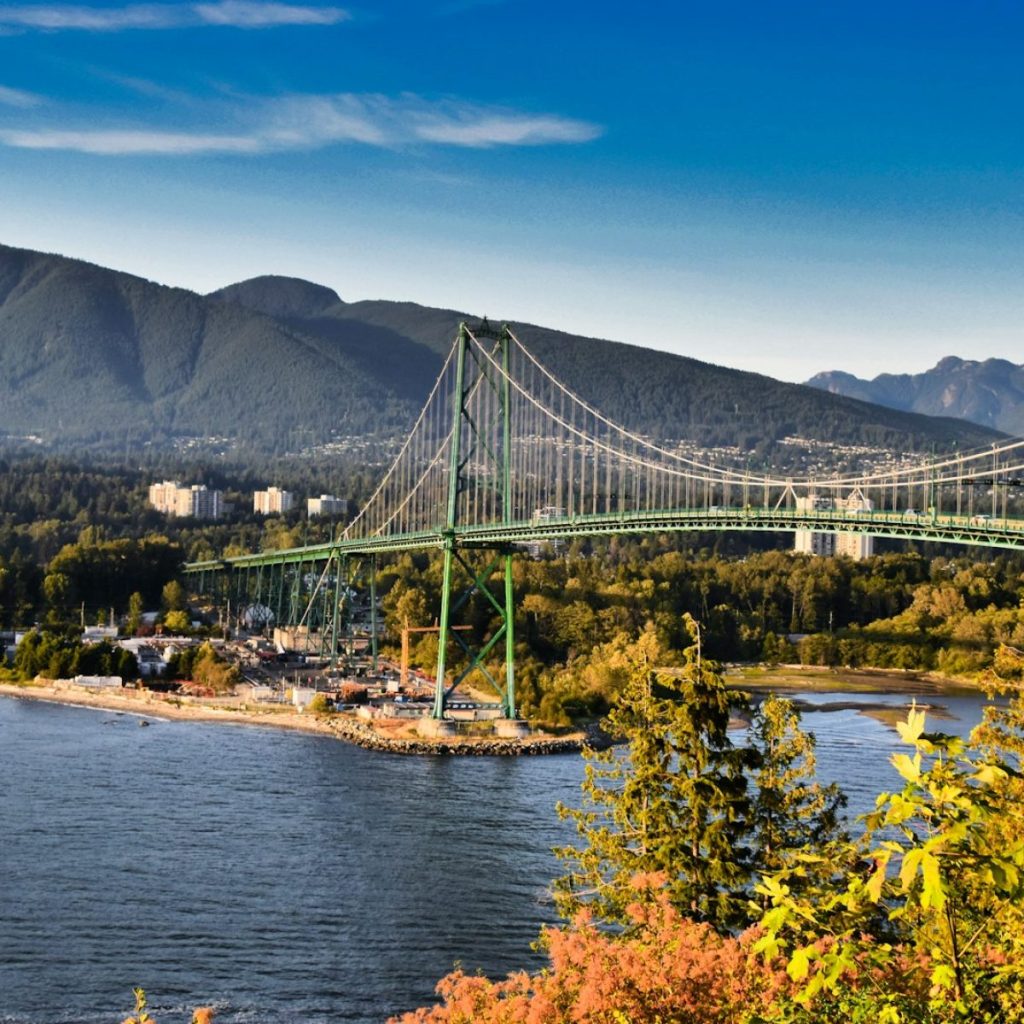lions gate bridge vancouver